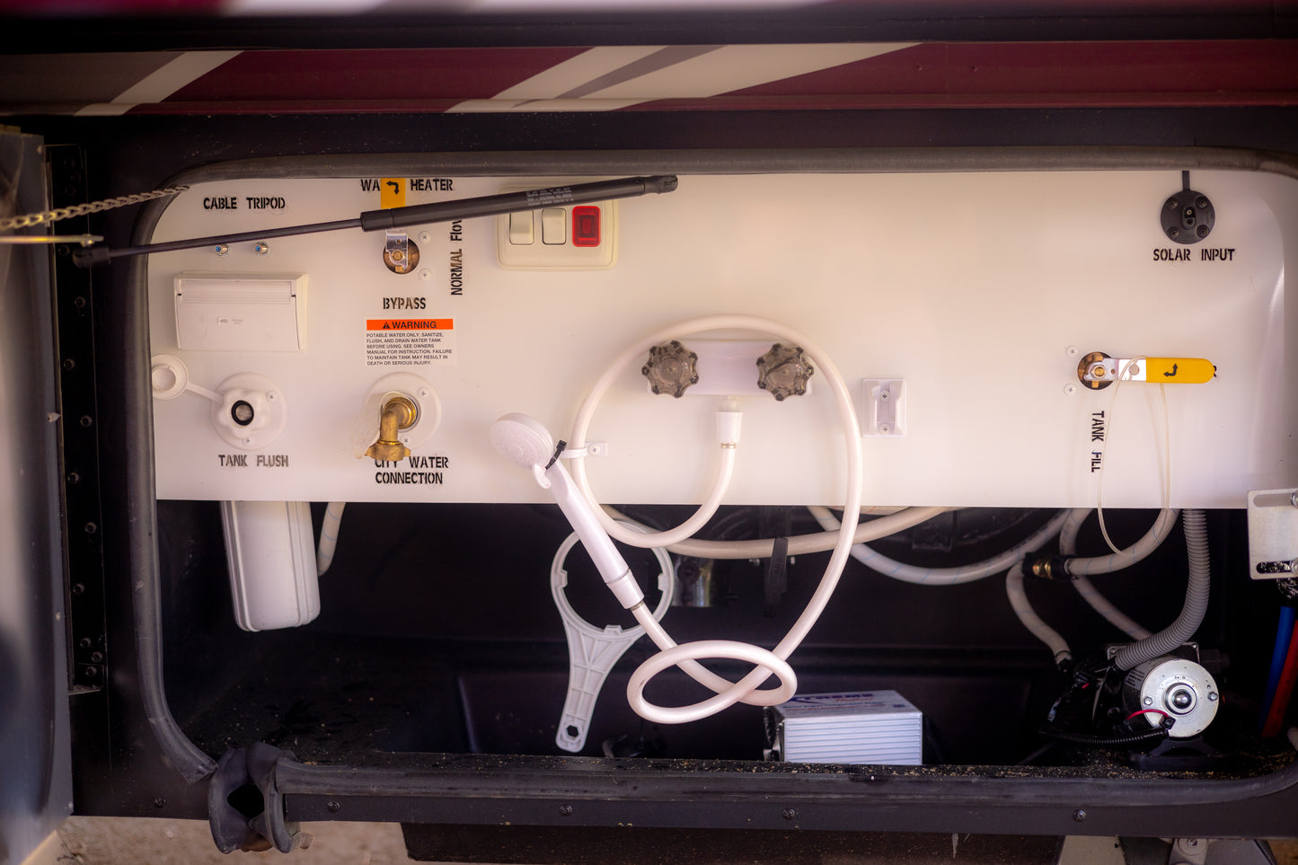 keep water tanks in rv from freeze damage