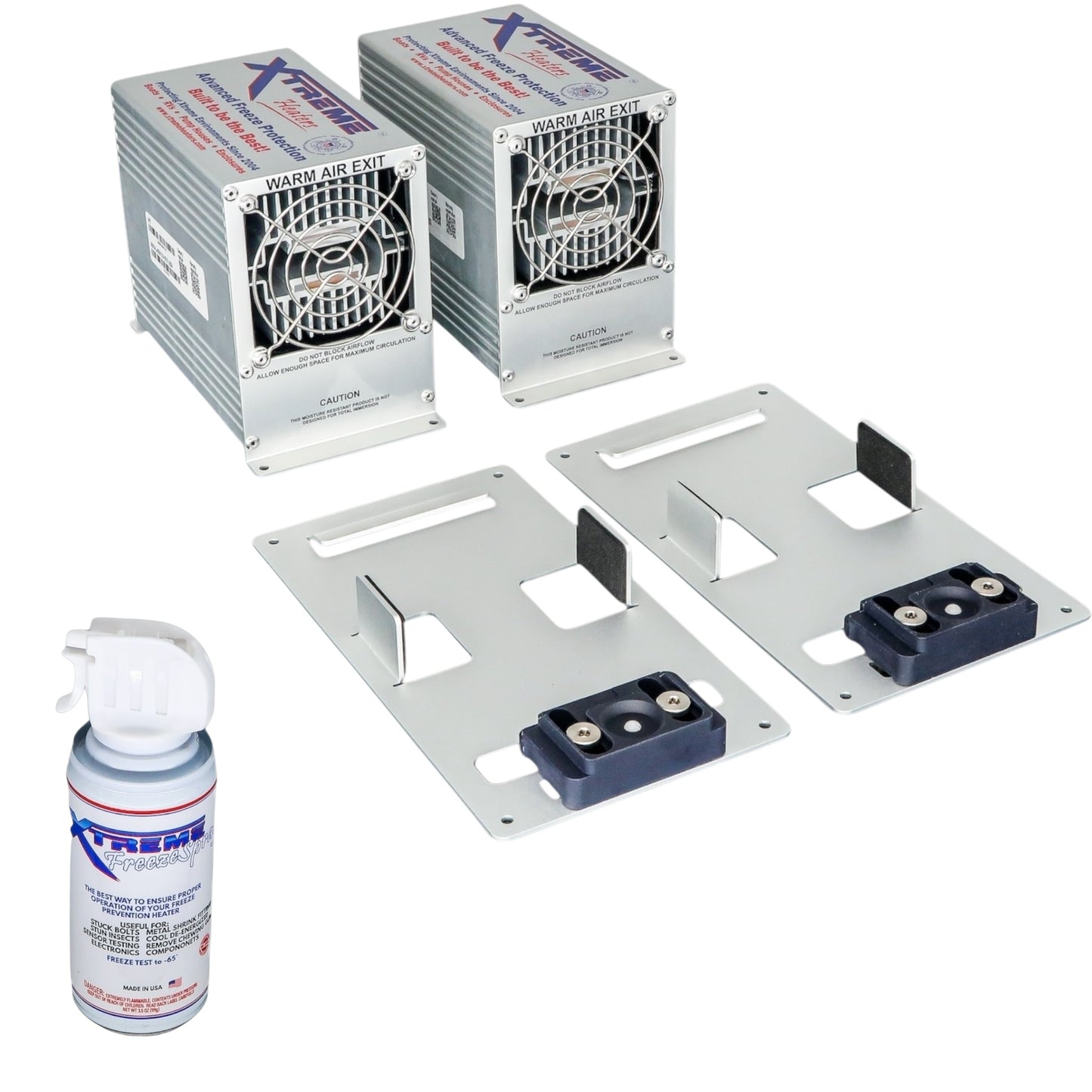 2 Pack of Xtreme Heaters Small 400W XHEAT Boat Bilge Heaters