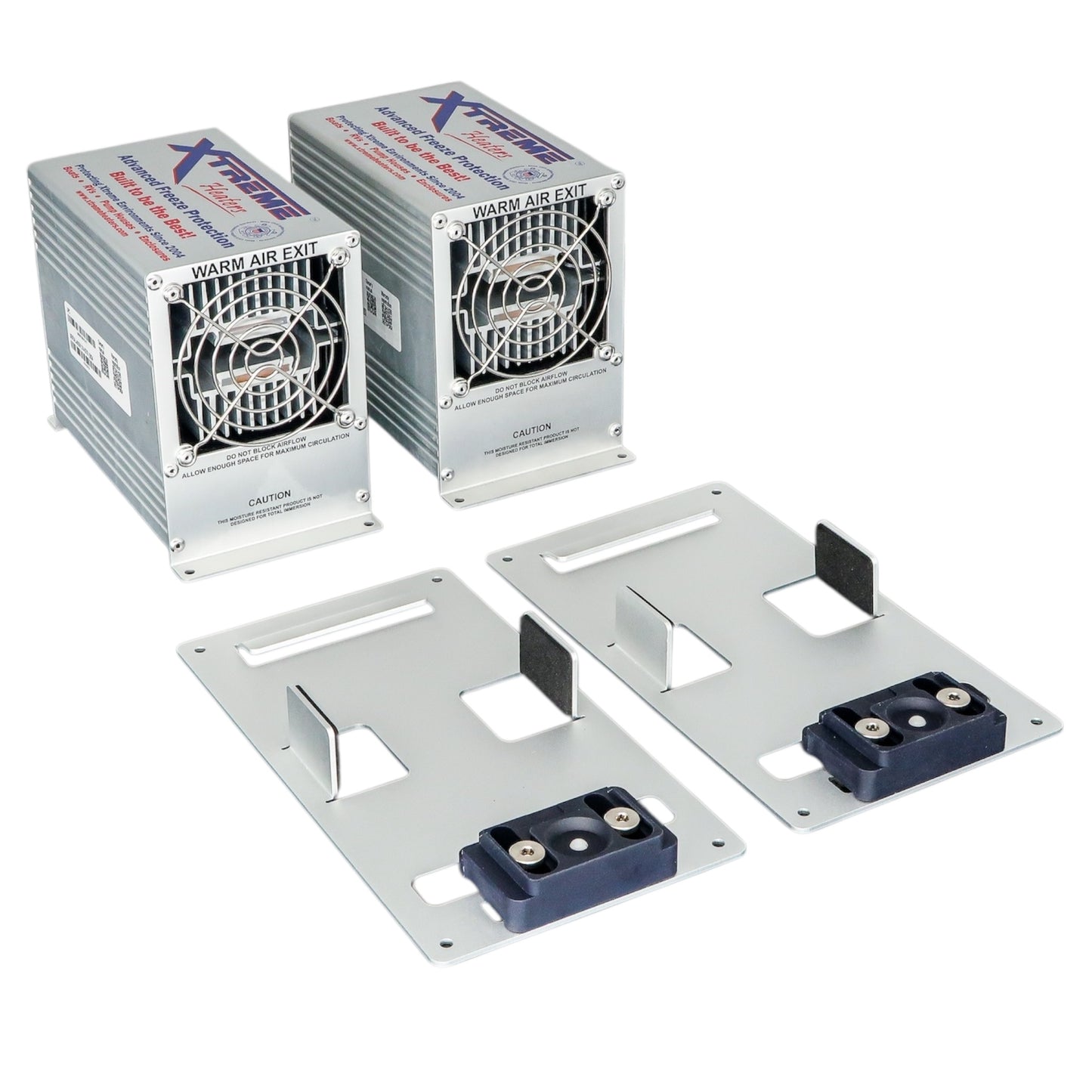 2 Pack of Xtreme Heaters Small 400W XHEAT Boat Bilge Heaters
