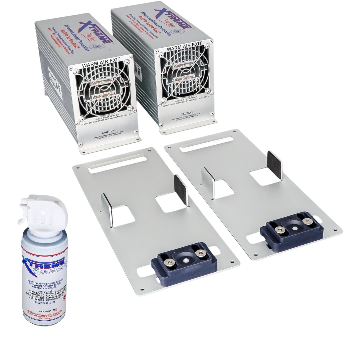 2 Pack of Xtreme Heaters Large 800W XXXHEAT-Boat Bilge Heaters
