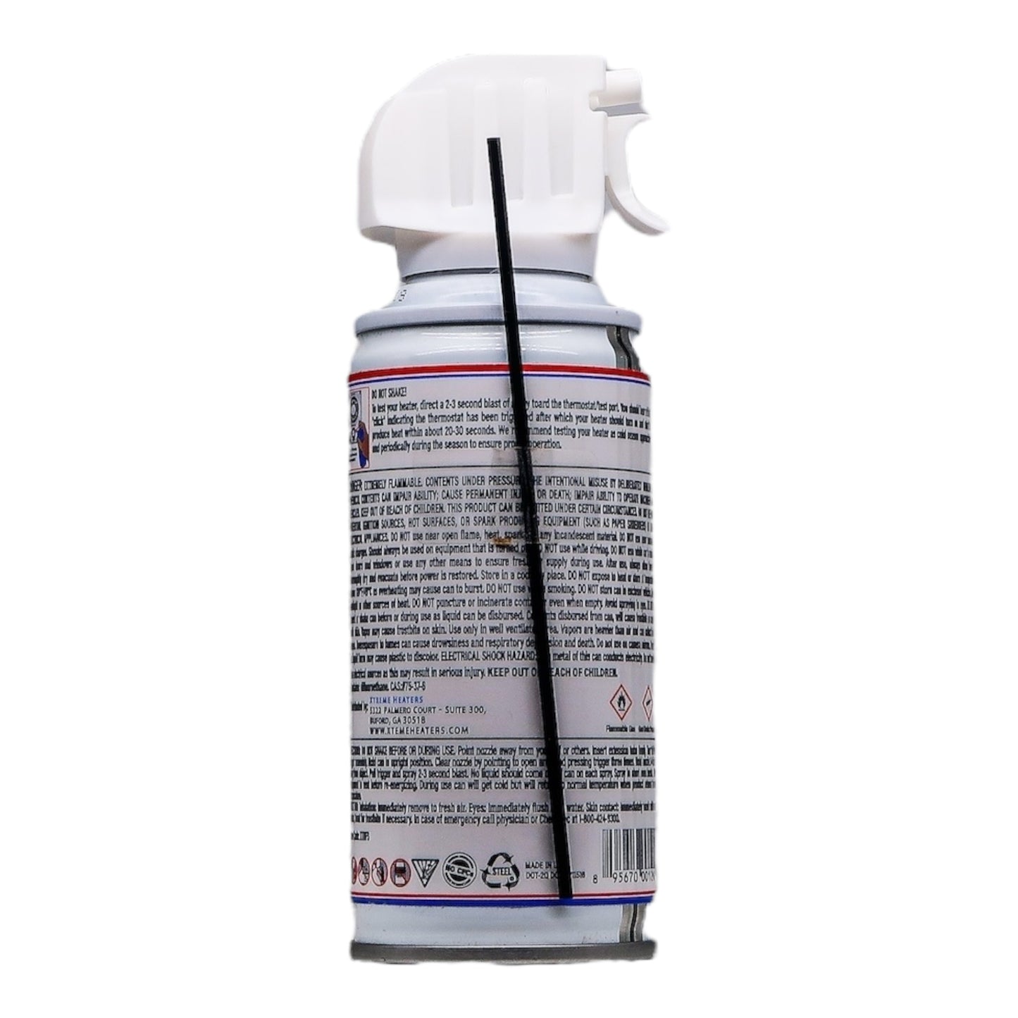 3.5 oz freeze spray can side view