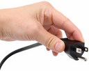 three prongs plug on the power cord for xtreme heaters