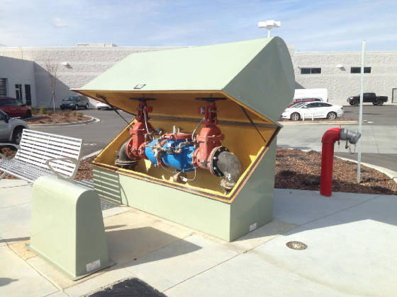 heaters to protect backflow valves form freeze damage