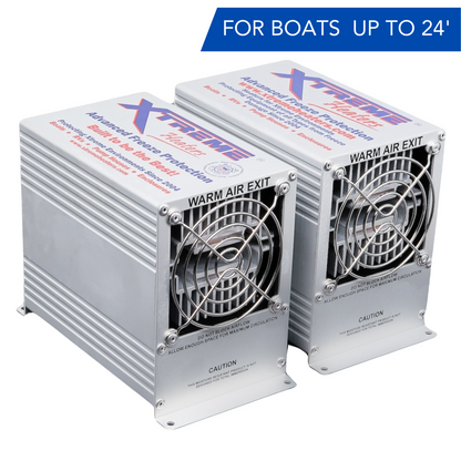 2 Pack of Xtreme Heaters Small 400W XHEAT Boat Bilge Heaters