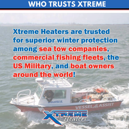 Xtreme Heaters Large 800W XXXHEAT Boat Bilge Heater