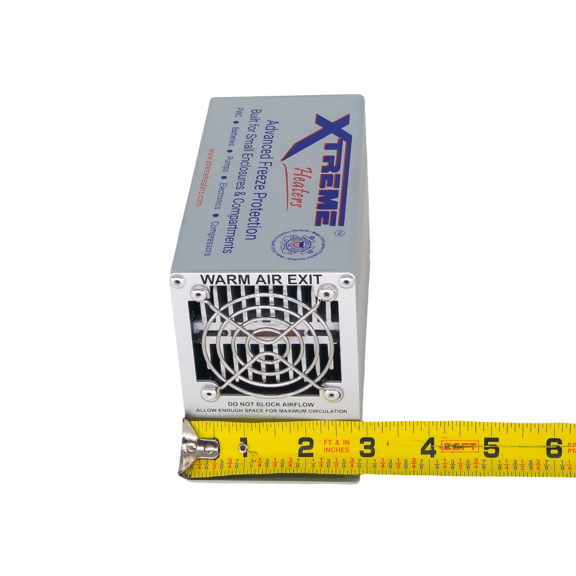 meets ASSE-1060 standard for enclosure heaters