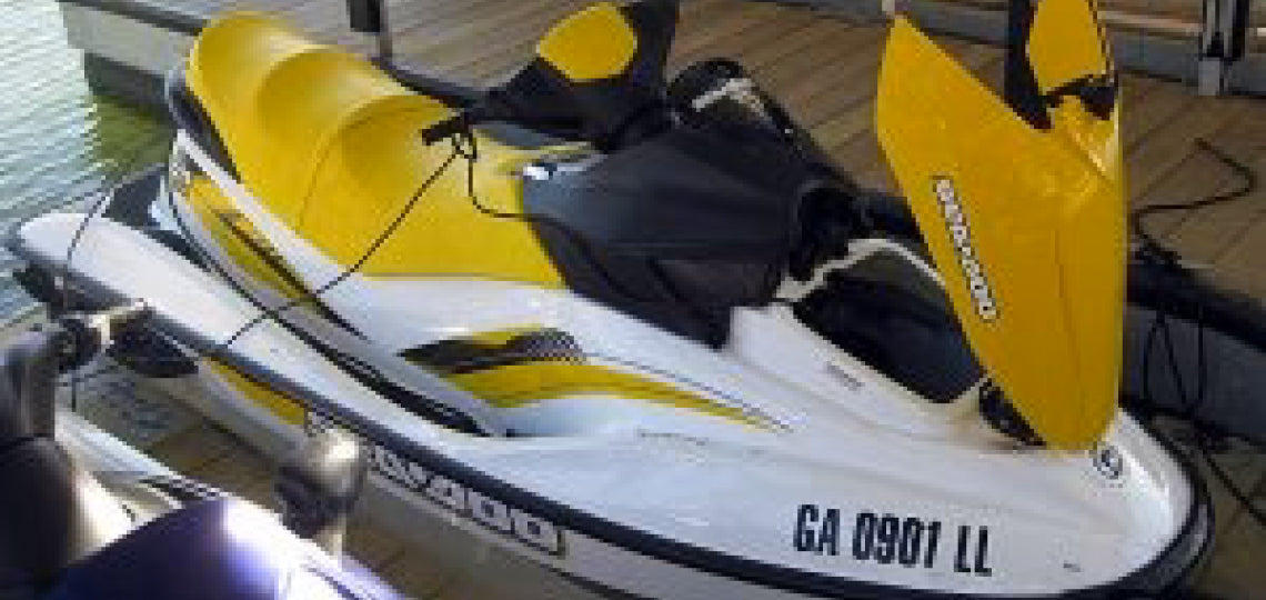 Jet Ski Winterized by Xtreme Heaters.