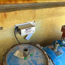 Enclosure heater for water valves and backflow 